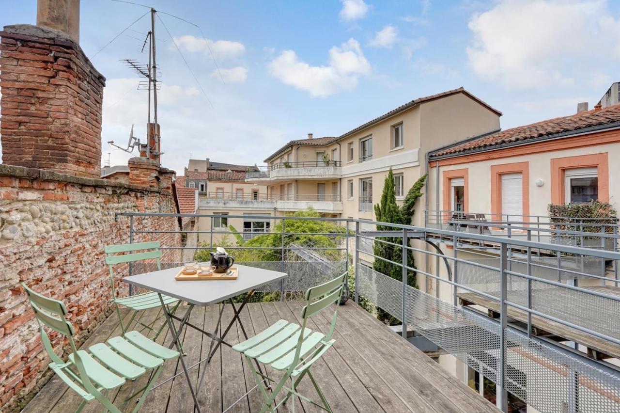 Terrasse Riquet - En Plein Coeur De Toulouse Daire Dış mekan fotoğraf